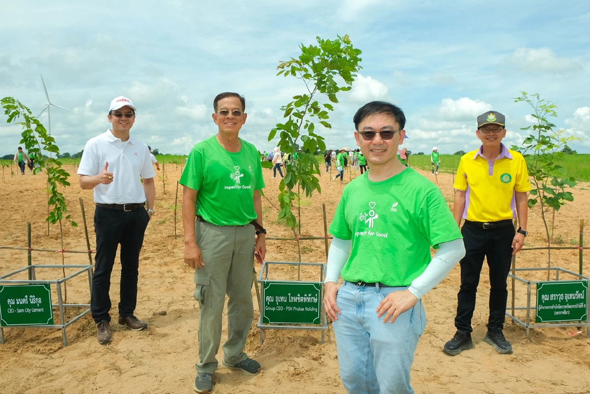 พฤกษาสานต่อแนวคิด ESG พลิกฟื้นผืนป่า 1 แสนต้น