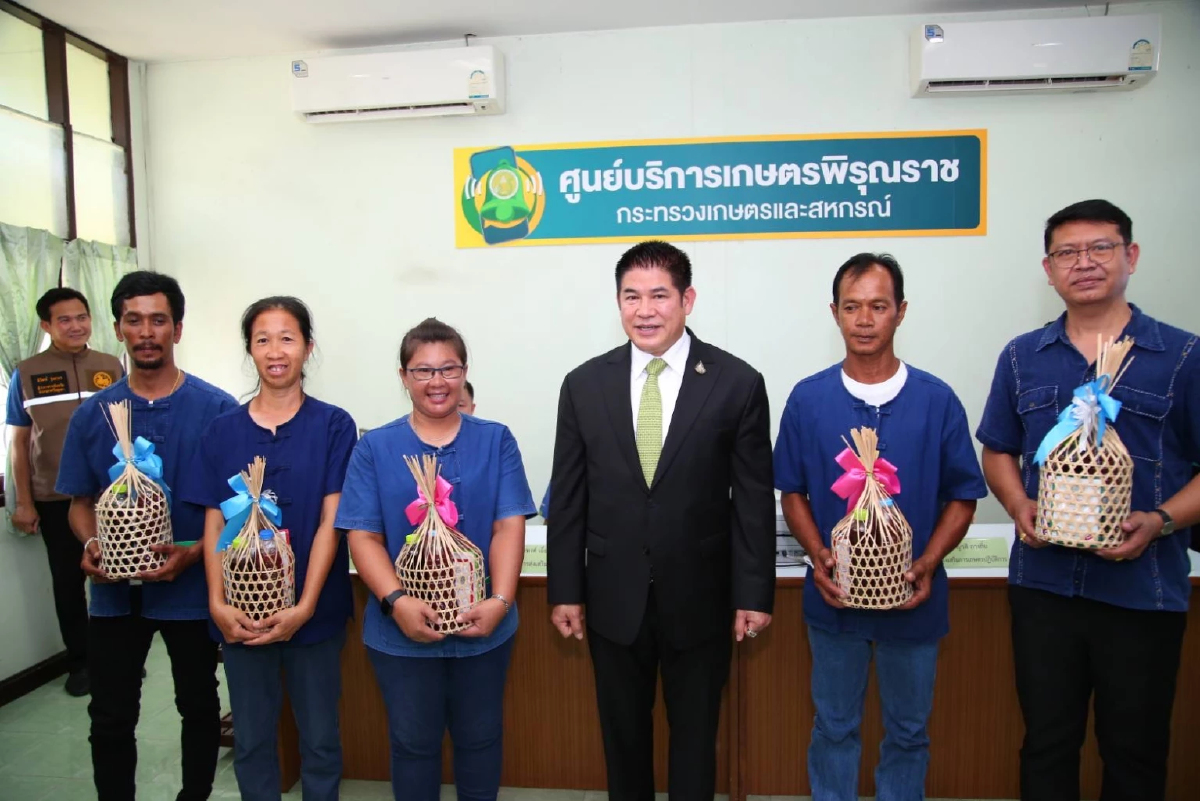เปิดศูนย์พิรุณราช 882 ศูนย์ทั่วประเทศ แก้ปัญหาพี่น้องภาคการเกษตร