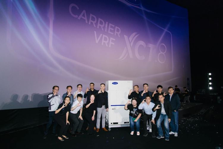 แคเรียร์ (ประเทศไทย) เปิดตัว VRF XCT8 นวัตกรรมแอร์ใหม่ล่าสุด