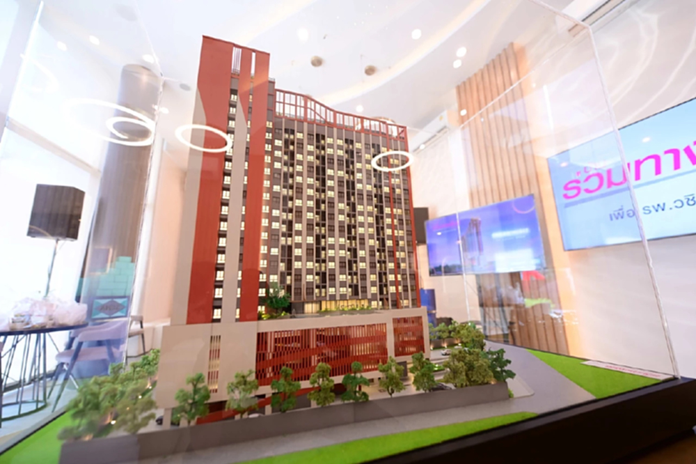 เสนาฯสานต่อมูลนิธิบ้านร่วมทางฝันเดินหน้าโครงการ6นำกำไรบริจาควชิรพยาบาล