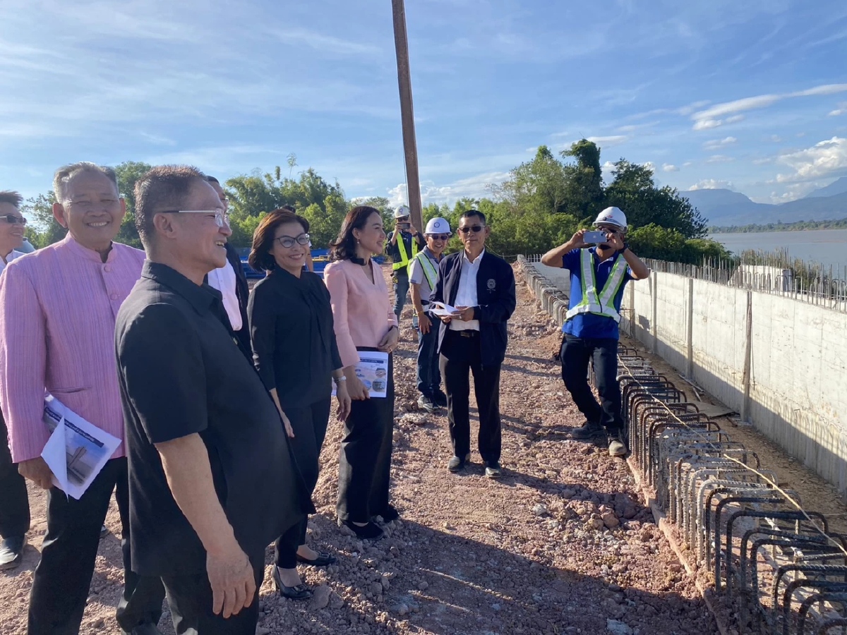 'มนพร' มั่นใจสะพานไทยลาว 'บึงกาฬ-ปากซัน' เปิดทันปีหน้า กระตุ้น ศก.หมื่นล้าน