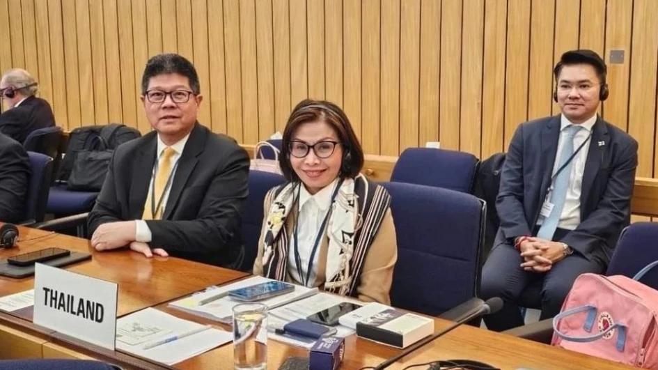 'มนพร'ลุยหาเสียงหนุนประเทศไทยเป็นสมาชิกสมัชชาทางทะเล
