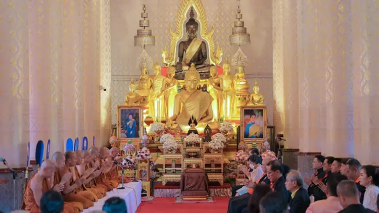 มูลนิธิอาสาเพื่อนพึ่ง (ภาฯ) ยามยากฯ จัดพิธีเจริญพระพุทธมนต์ ถวายเป็นพระกุศลในเจ้าฟ้าพัชรกิติยาภาฯ -กรมหมื่นสุทธนารีนาถฯ