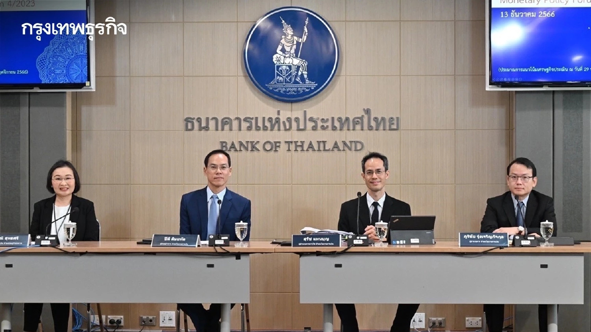 กนง. ชี้ ’เงินเฟ้อ’ ติดลบระยะสั้น ไม่นำไปสู่ ‘ภาวะเงินฝืด‘