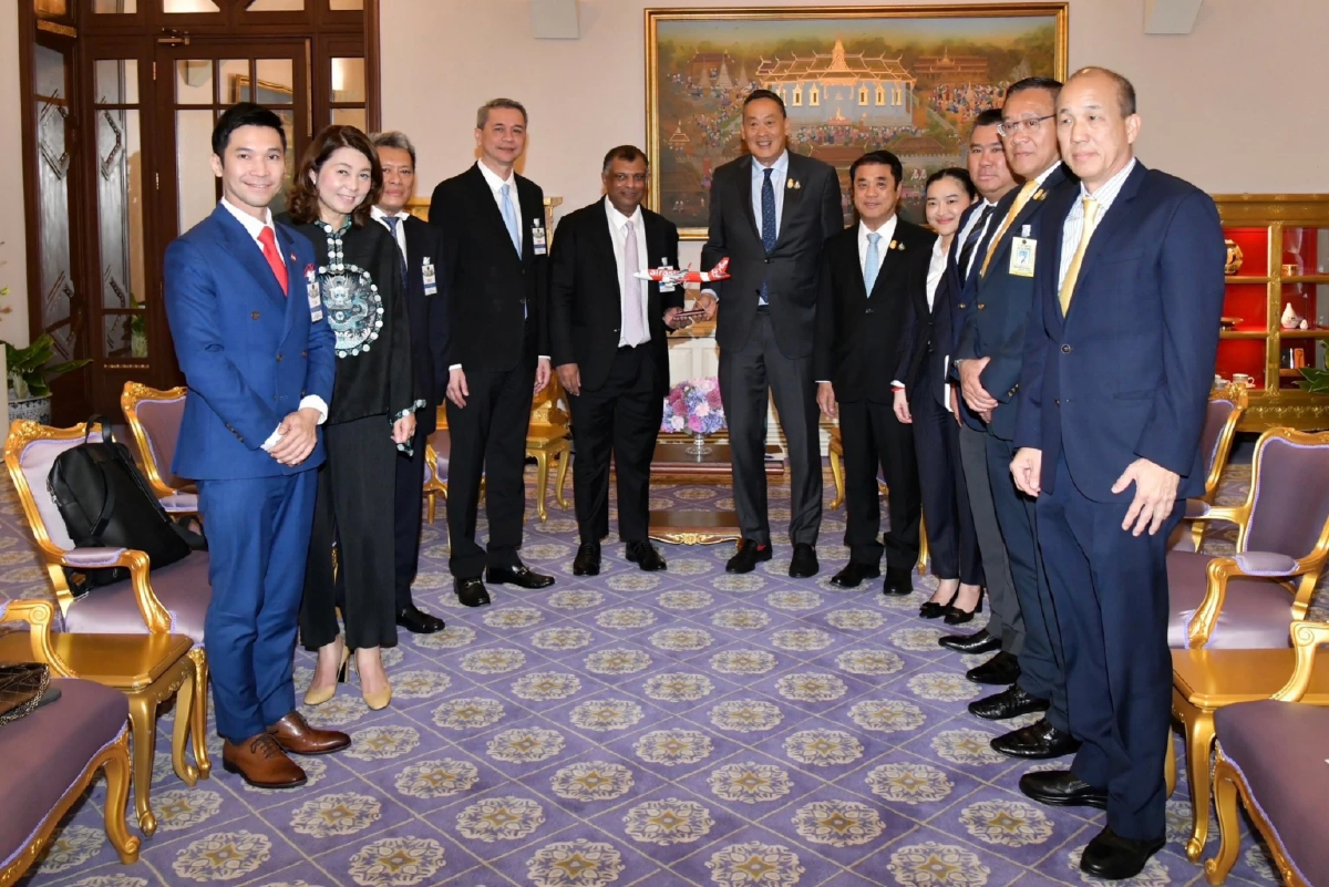 ‘เศรษฐา’ คุย ‘เฟอร์นานเดส’ ดันไทยเป็นฮับแอร์เอเชีย ช่วยบูมท่องเที่ยว