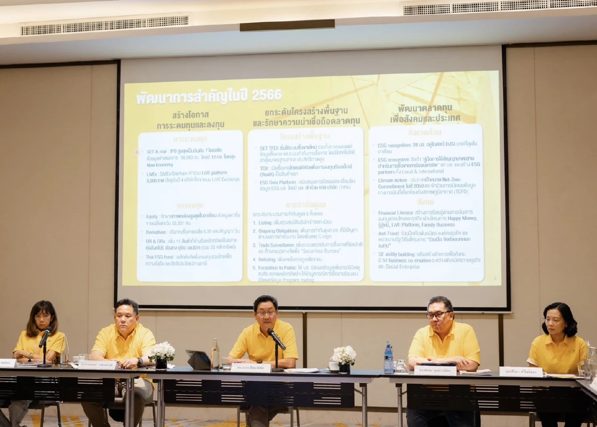 ตลท.กางแผน 3 ปี เสริมแกร่งตลาดทุนไทย!!