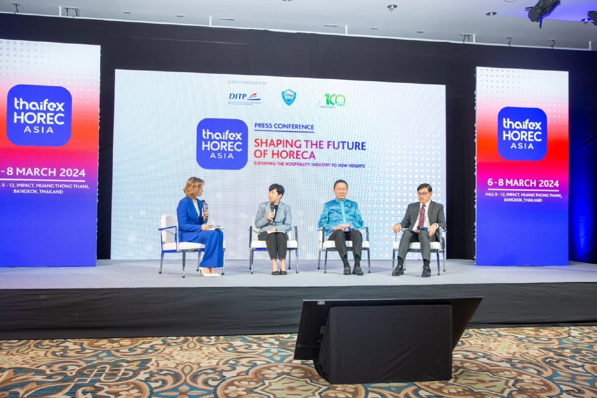 พาณิชย์ -ภาคเอกชน ประกาศความพร้อมจัดงานแสดงสินค้า THAIFEX – HOREC ASIA 2024