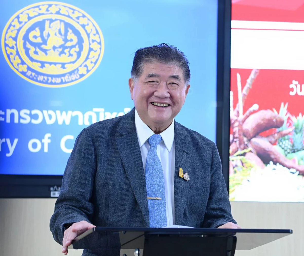 “ภูมิธรรม” โชว์ผลงาน พาณิชย์ยุคใหม่ดูแลเกษตรกร ดันพืชเกษตรทุกตัวราคาพุ่ง