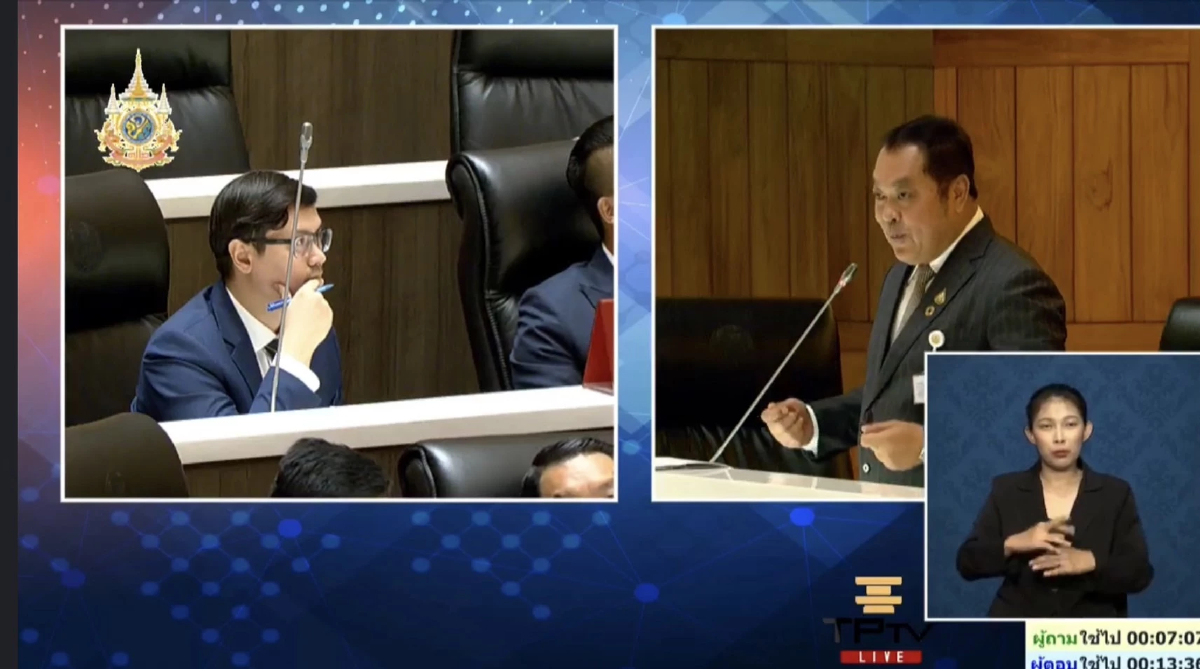 กระทู้ถามเดือด!  แตะ 'ทักษิณ' พท.ประท้วงวุ่น  'ทวี' ย้ำ'ยุติธรรมถ้วนหน้า'