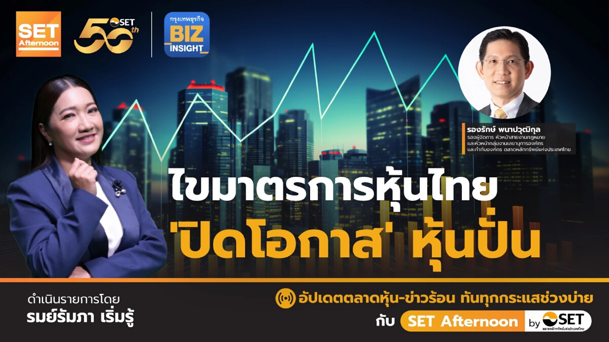 ไขมาตรการหุ้นไทย 'ปิดโอกาส' หุ้นปั่น l SET Afternoon | 15 เม.ย. 67