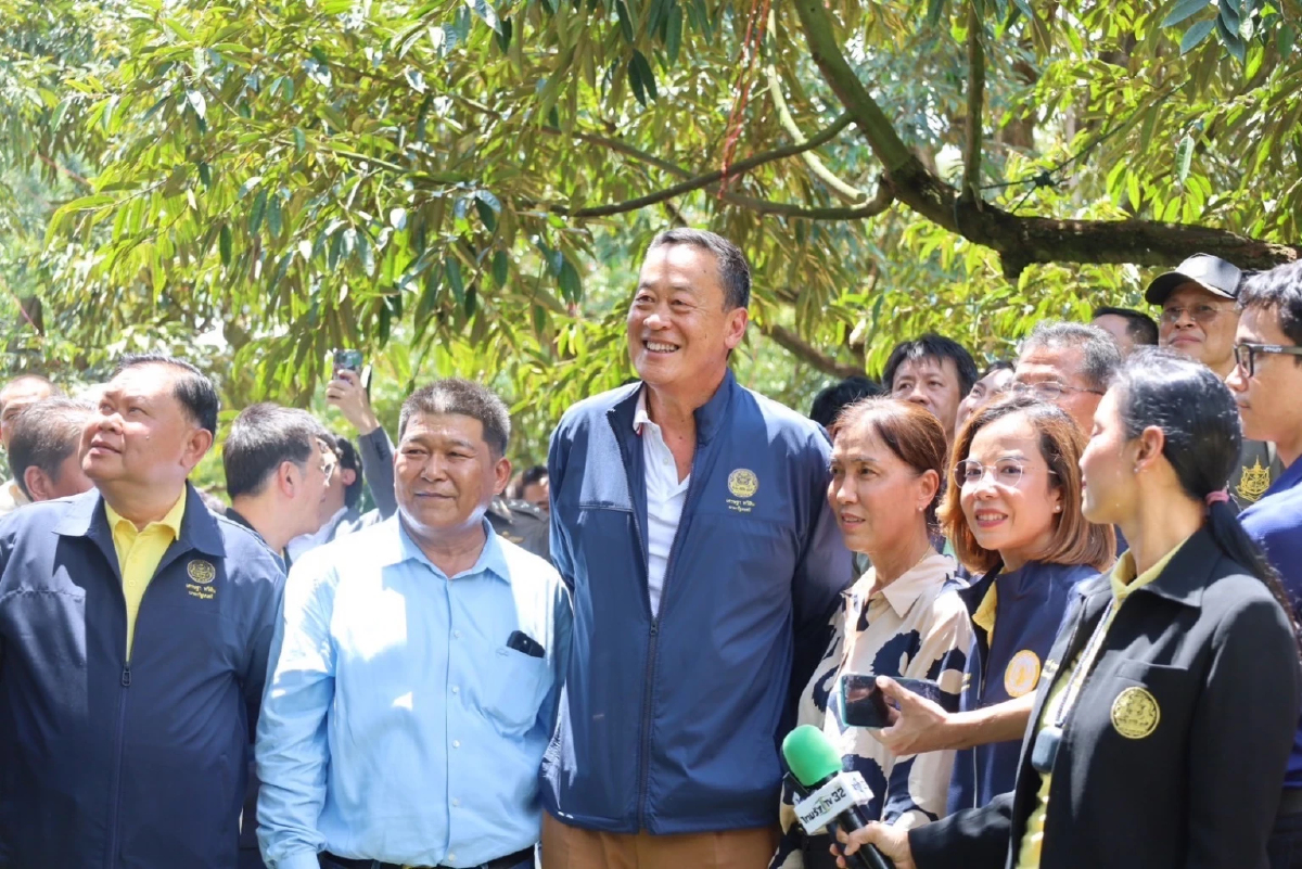 “นายกเศรษฐา” นำทีมตรวจเยี่ยมสวนผลไม้ภาคตะวันออก ดันผลไม้ไทยสู่ตลาดโลก