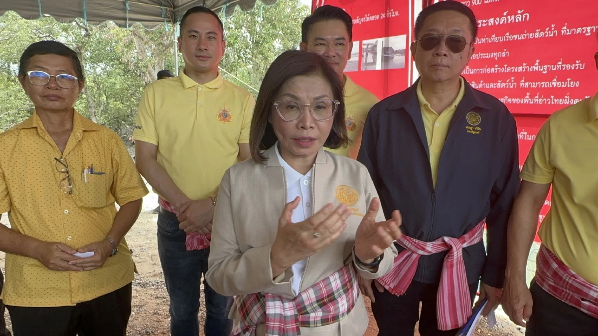 'มนพร'โต้เด็กปชป.ยันต่างชาติสนใจลงทุน'แลนด์บริดจ์'