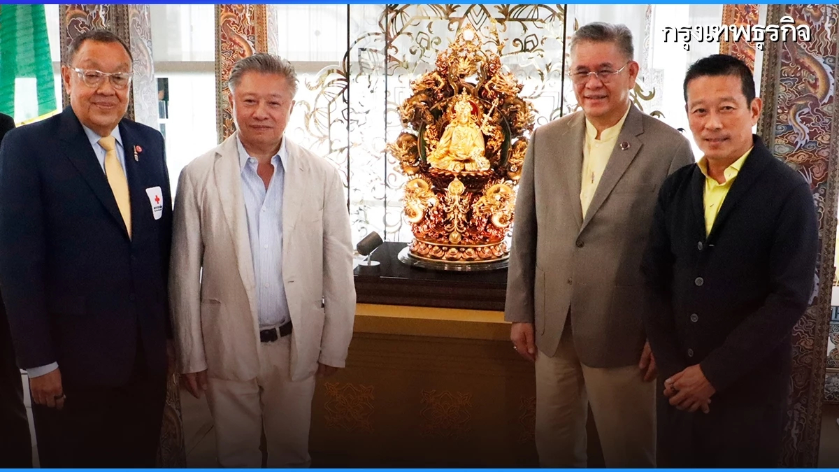 'สภากาชาดไทย' จัดสร้างพระ ‘คุรุรินโปเช’ เพื่อพุทธศาสนา ไทย ภูฏาน