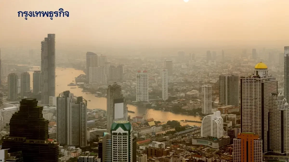 สถานการณ์ฝนพื้นที่กรุงเทพวันนี้ ฝนตกหนัก 40% ค่าฝุ่น PM 2.5 ไม่เกินเกณฑ์