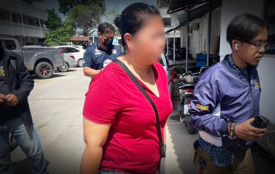 บุกจับสาวใหญ่นายหน้าแสบ หลอกเอาเงินจ่ายค่าเบี้ยต่อประกันภัยรถ