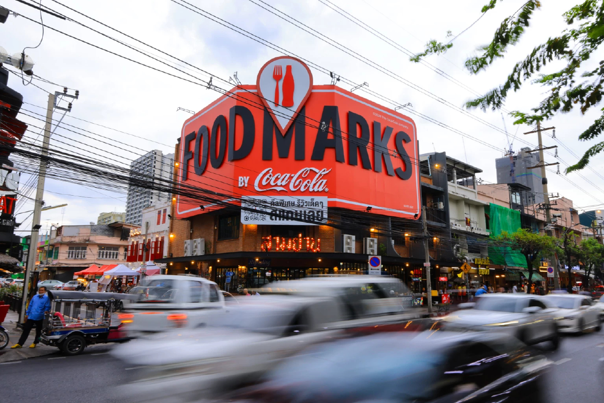 โค้ก คิกออฟ 'Coca‑Cola Foodmarks' ไทยแห่งแรกในภูมิภาค จับคู่น้ำดำ-สตรีทฟู้ด
