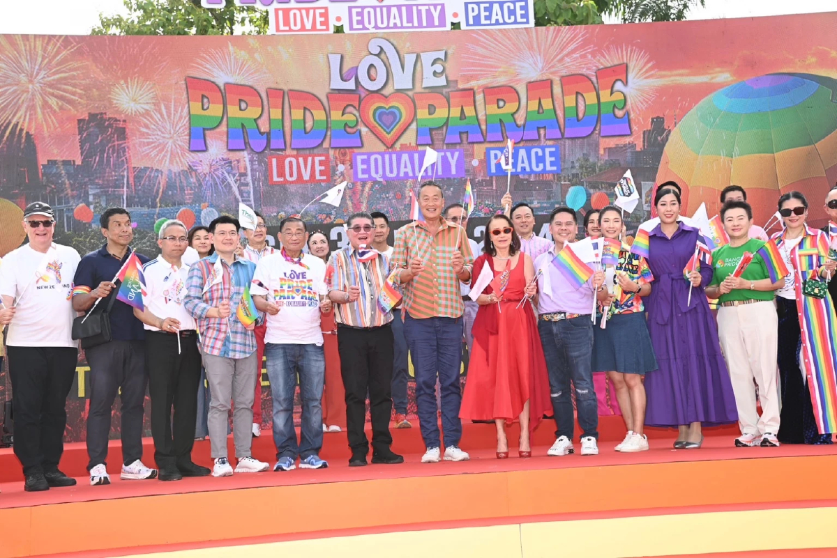 'เศรษฐา-วราวุธ' ร่วมฉลองส่งท้ายเทศกาล PRIDE Month
