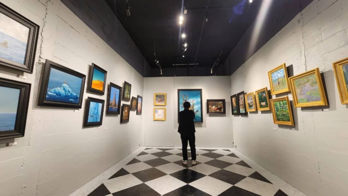 SOLO Exhibition 'When The Climate Change' โดย ธราพงษ์ ผูกพัน