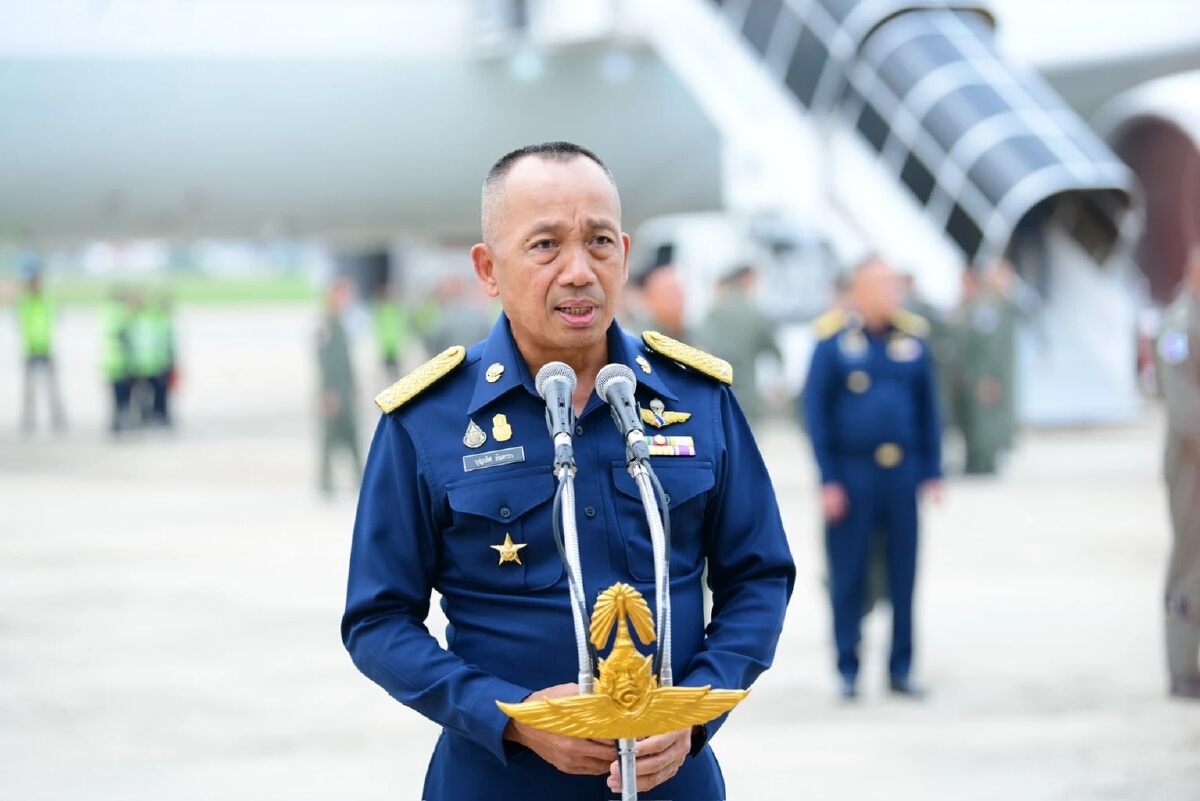 'ทอ.' ปูแผนปฏิบัติภารกิจ 13 ชม. รับ-ส่ง 'แป้ง นาโหนด'