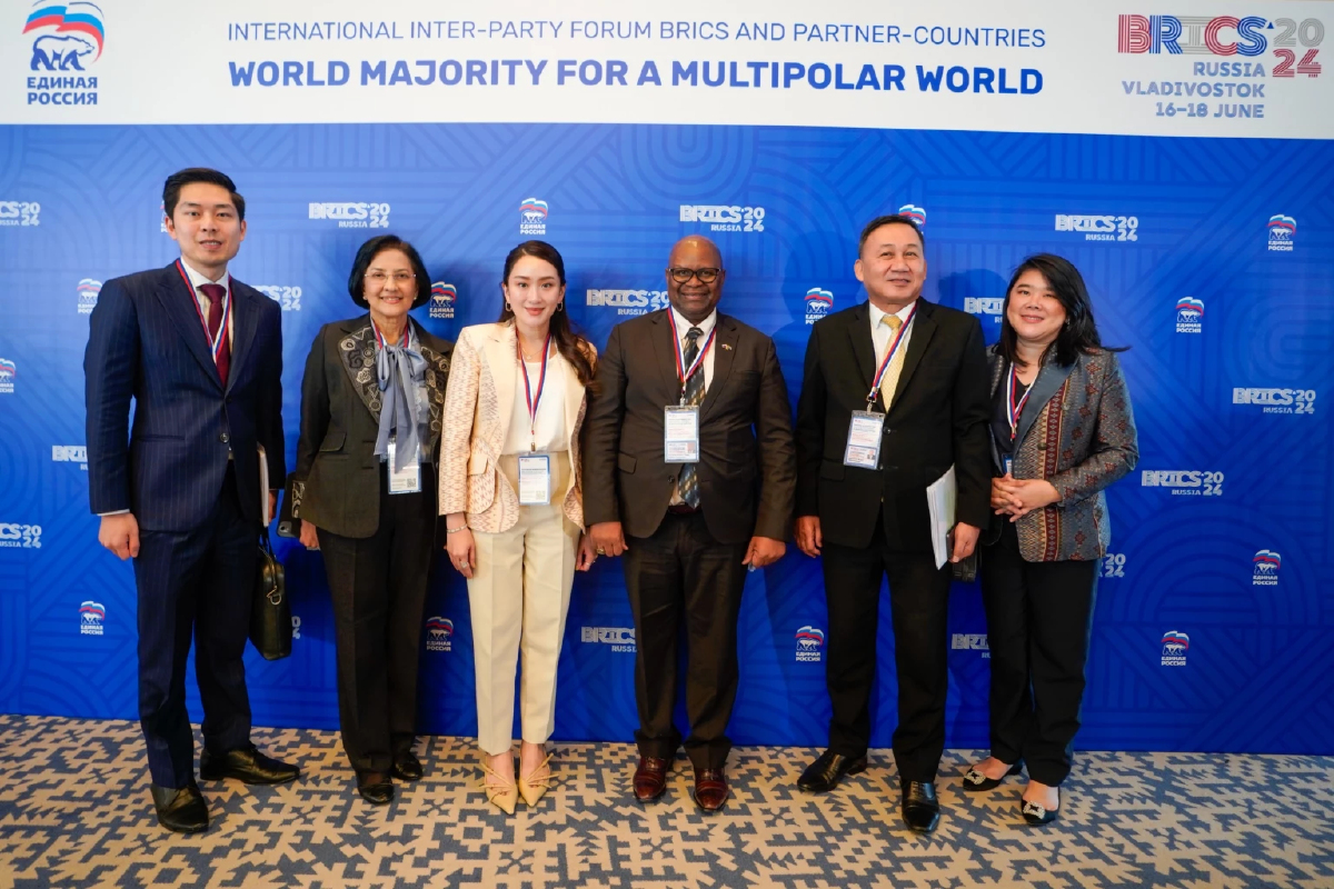 ‘แพทองธาร’ นำ ‘เพื่อไทย’ เข้าร่วมเวที ‘บริกส์พลัส’ รับมือภาวะโลกหลายขั้ว