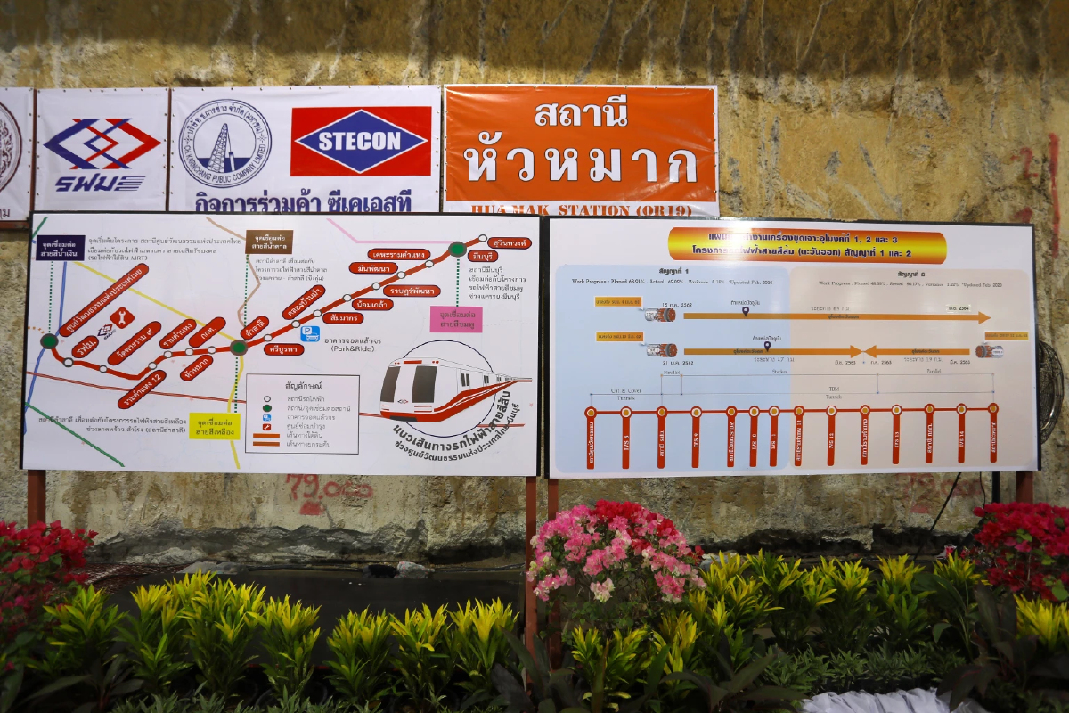 นับถอยหลังคนไทยได้ใช้  “รถไฟฟ้าสายสีส้ม”ปี71