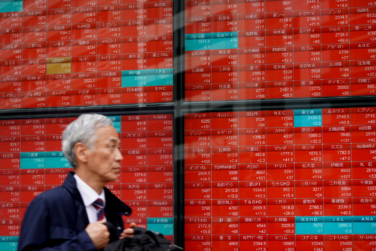 หุ้นญี่ปุ่นพุ่งทุบสถิติใหม่ Nikkei ปิดบวก 800 จุด