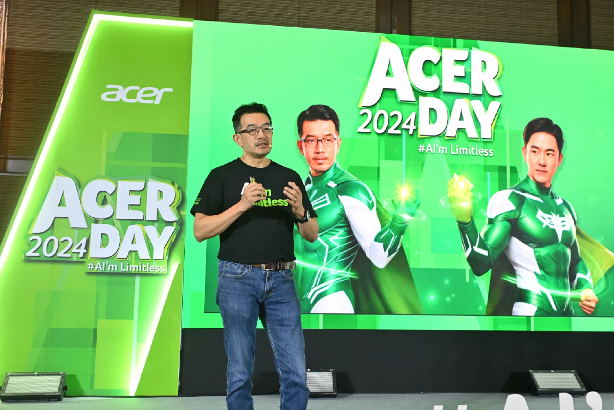 เอเซอร์มอง ‘ตลาด AI PC’ ยังต้องใช้เวลาแต่อนาคตสดใส ตั้งเป้าส่วนแบ่ง 50% ใน 3 ปี