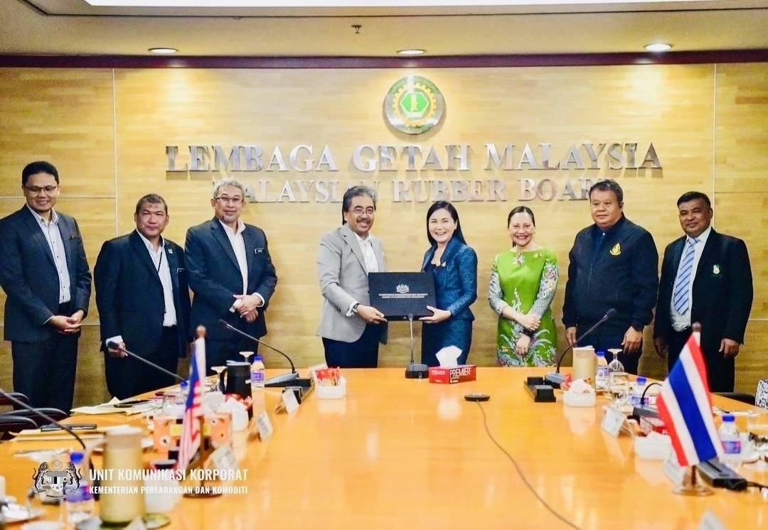 "นฤมล" พบ รมว.เพาะปลูกมาเลเซีย ขับเคลื่อนการค้าอุตฯยางพารา