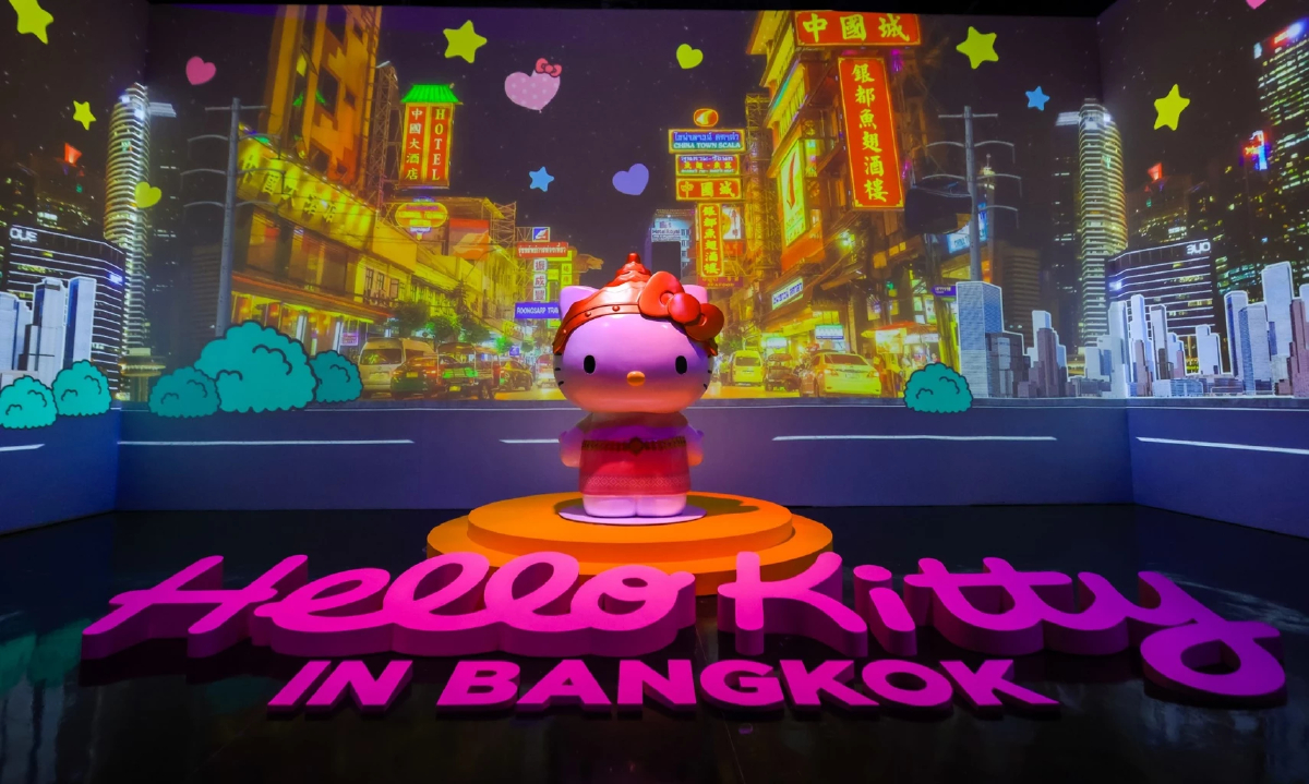 นิทรรศการ 'Hello Kitty' กับ 'ผองเพื่อน Sanrio' โลกสีชมพูที่ 'เซ็นทรัลเวิลด์'