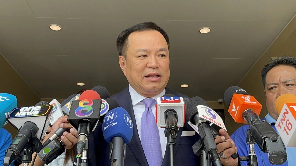 'อนุทิน'​ ยันปมนายกฯ สำรอง​ ต้องเป็นคนพท. ปัดสูตรดึงปชป. ร่วมรัฐบาล