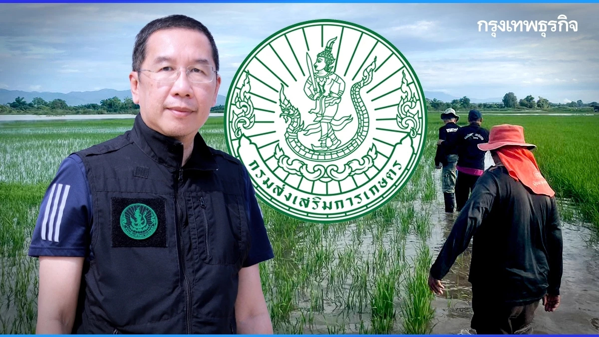 กรมส่งเสริมการเกษตร ลงพื้นที่ ร่วมเกษตรกรวางแผนรับน้ำหลาก ส.ค.- ต.ค. นี้