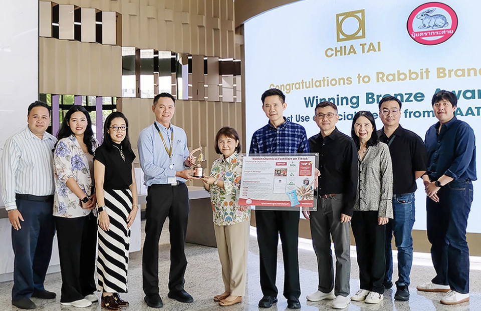 ปุ๋ยตรากระต่าย แคมเปญออนไลน์คว้ารางวัล Best Use of Social Awards จาก MAAT