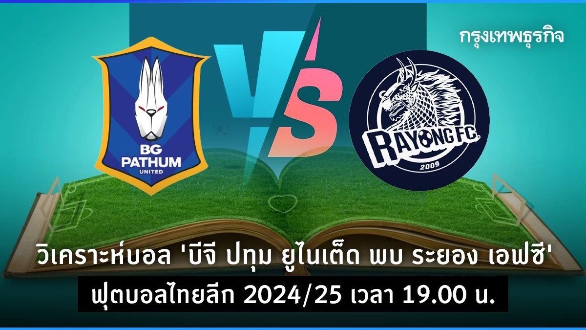 "Reside Motion: BG Pathum United Takes on Rayong FC in Thai League Showdown"
