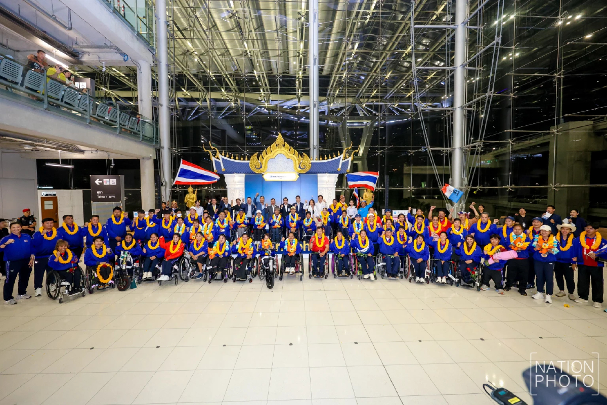 ฮีโร่พาราลิมปิกเกมส์ ทีมชาติไทย คว้าเหรียญกลับบ้านสุดภาคภูมิใจ