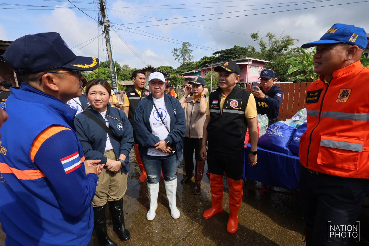 เนชั่นร่วมกองทัพ-อบจ.พะเยา ช่วยเหลือผู้ประสบอุทกภัย บ้านร่องไฮ พะเยา
