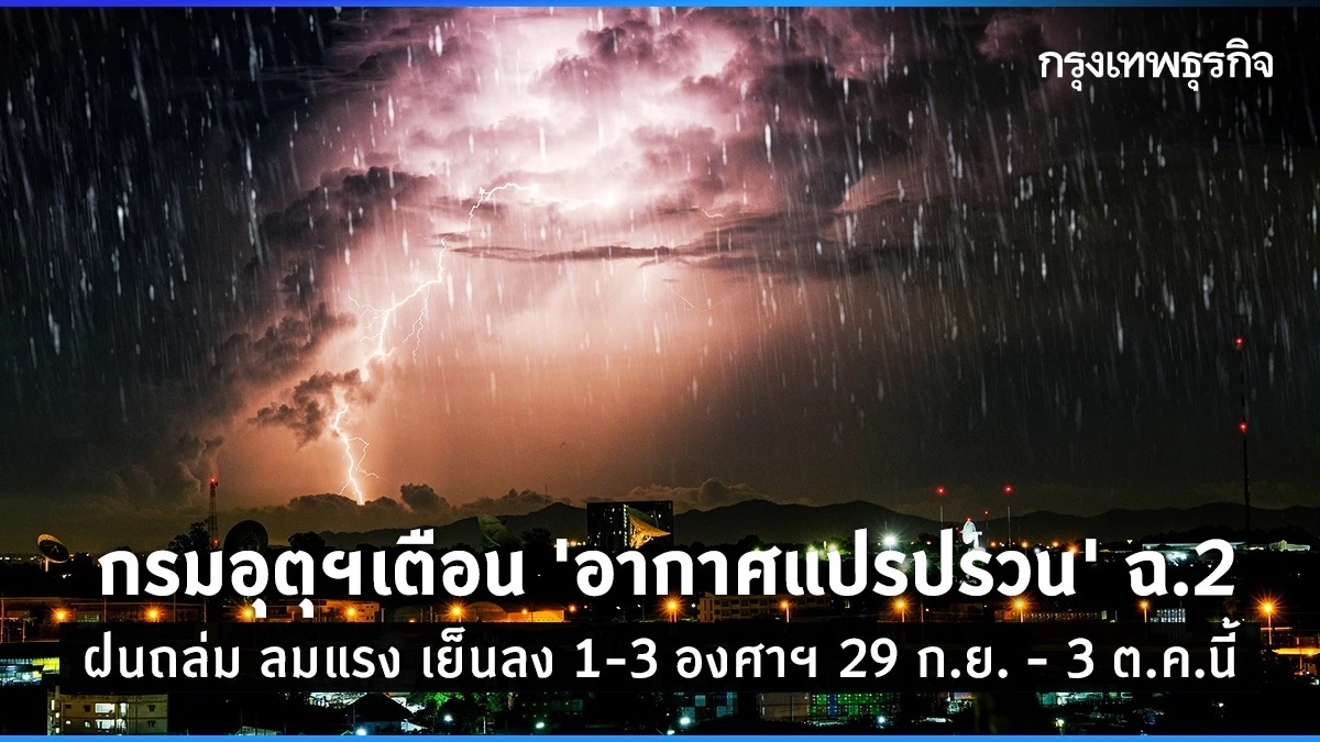 Brace for the Storm: Unstable Weather Alert Issued for Sep 29 – Heavy Rain, Gusty Winds, and Chilling Temperatures Ahead