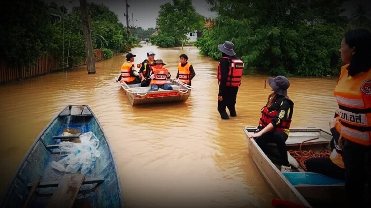เช็ก 'น้ำท่วม' วันนี้ เชียงราย เชียงใหม่ ตาก สุโขทัย พิษณุโลก อ่างทอง อยุธยา
