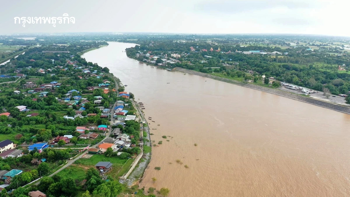 น้ำปิงเชียงใหม่เข้าสู่ตลิ่งแล้ว กรมชลเร่งสูบกลับหวั่นกระทบลำพูน
