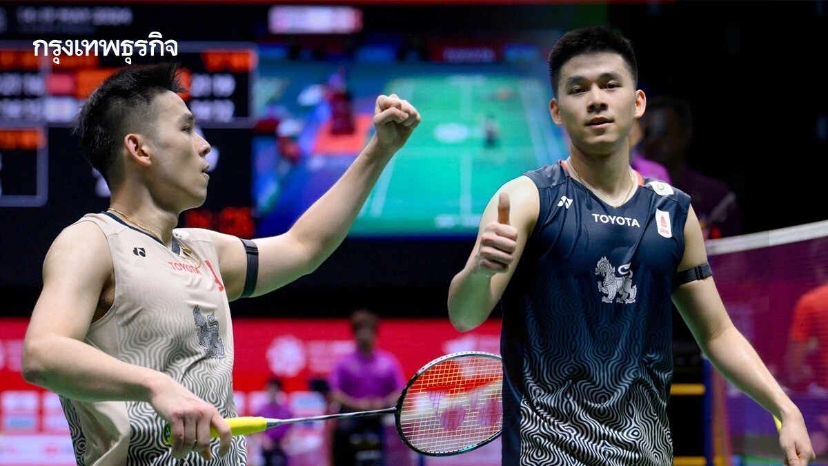 ผลแบดมินตัน KOREA MASTERS 2024 ทีมชาติไทย วิว กุลวุฒิ ชนะ คีแรน จอร์จ เข้ารอบชิง