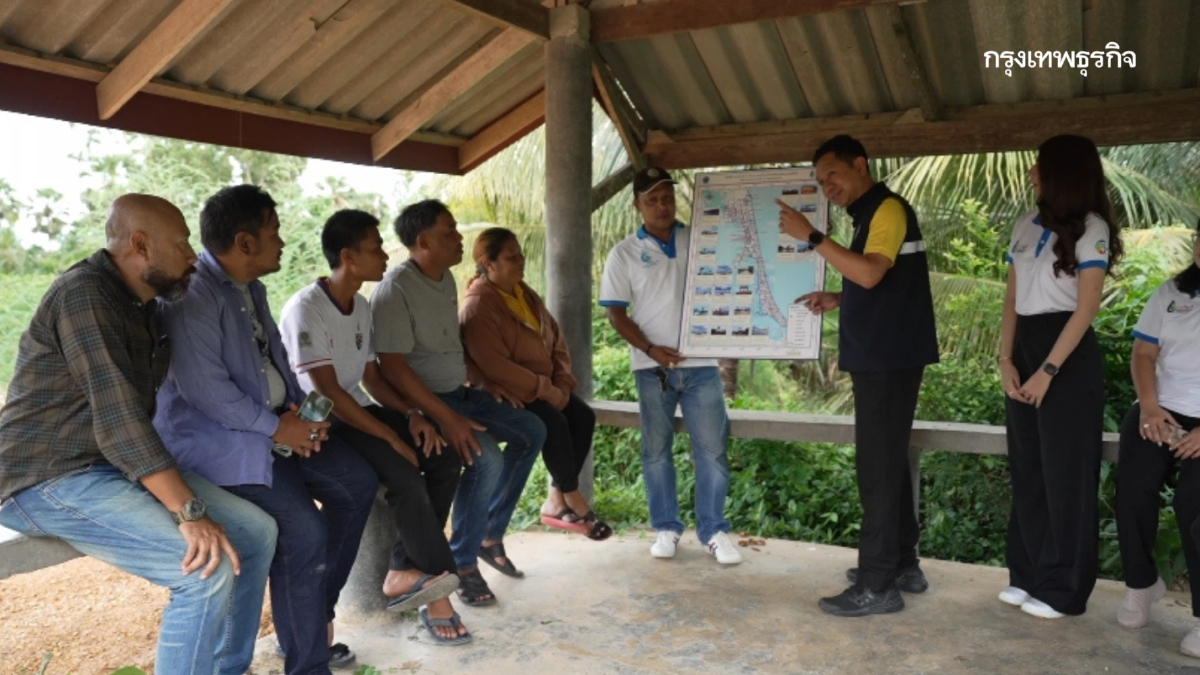 โครงการส่งน้ำบำรุงรักษาระโนด-กระแสสินธุ์ ขุดลอกคลองยูออก กำจัดสิ่งกีดขวางทางน้ำ