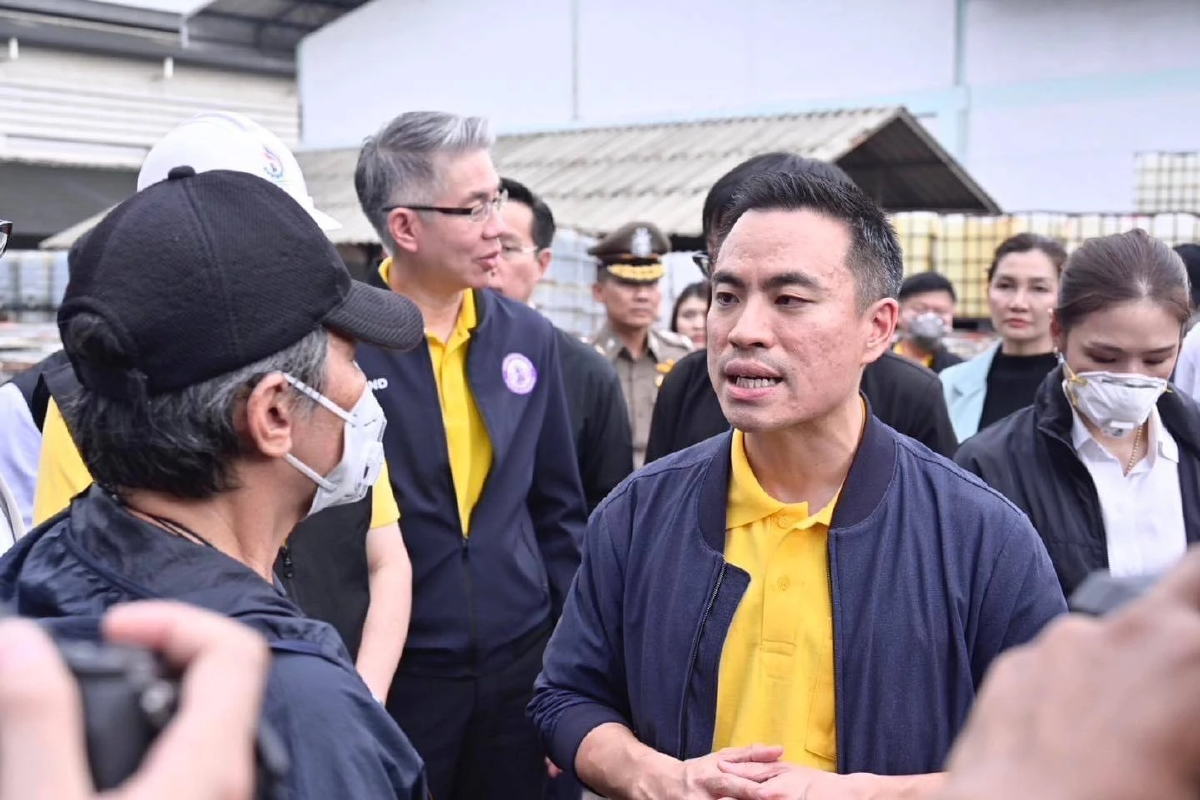 'เอกนัฏ' กวาดล้างโรงงานเถื่อน จ.ฉะเชิงเทรา ไม่มีใบอนุญาต พบวัตถุอันตราย