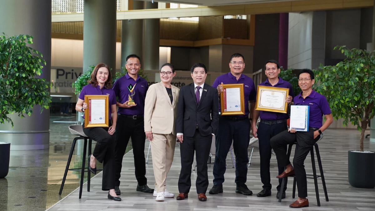 ธนาคารไทยพาณิชย์ คว้า 5 รางวัลสำคัญด้านความปลอดภัยและสิ่งแวดล้อมในปี 2567
