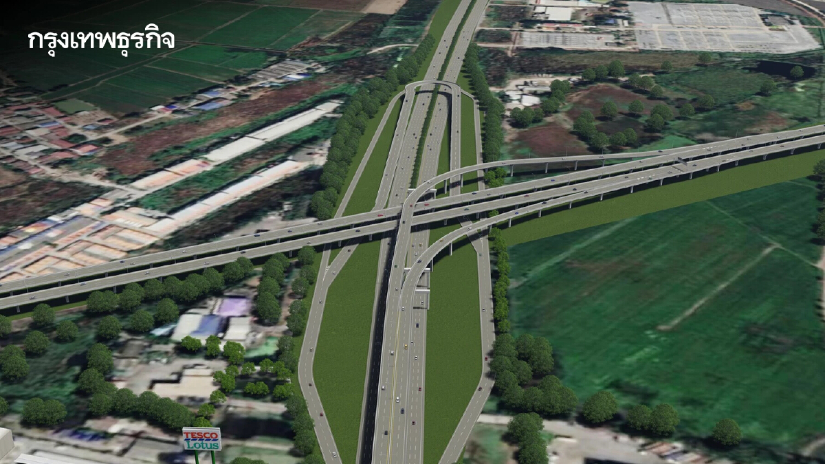 ครม.ไฟเขียว! ทล. เดินหน้าสร้าง "มอเตอร์เวย์ M5" รังสิต-บางปะอิน 3.1 หมื่นล้าน