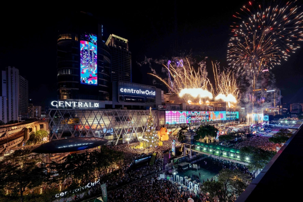 เซ็นทรัลพัฒนา ทุ่ม 500 ล้าน จัดเคานต์ดาวน์ใหญ่ คาดลูกค้าร่วม 1.5 ล้านคน