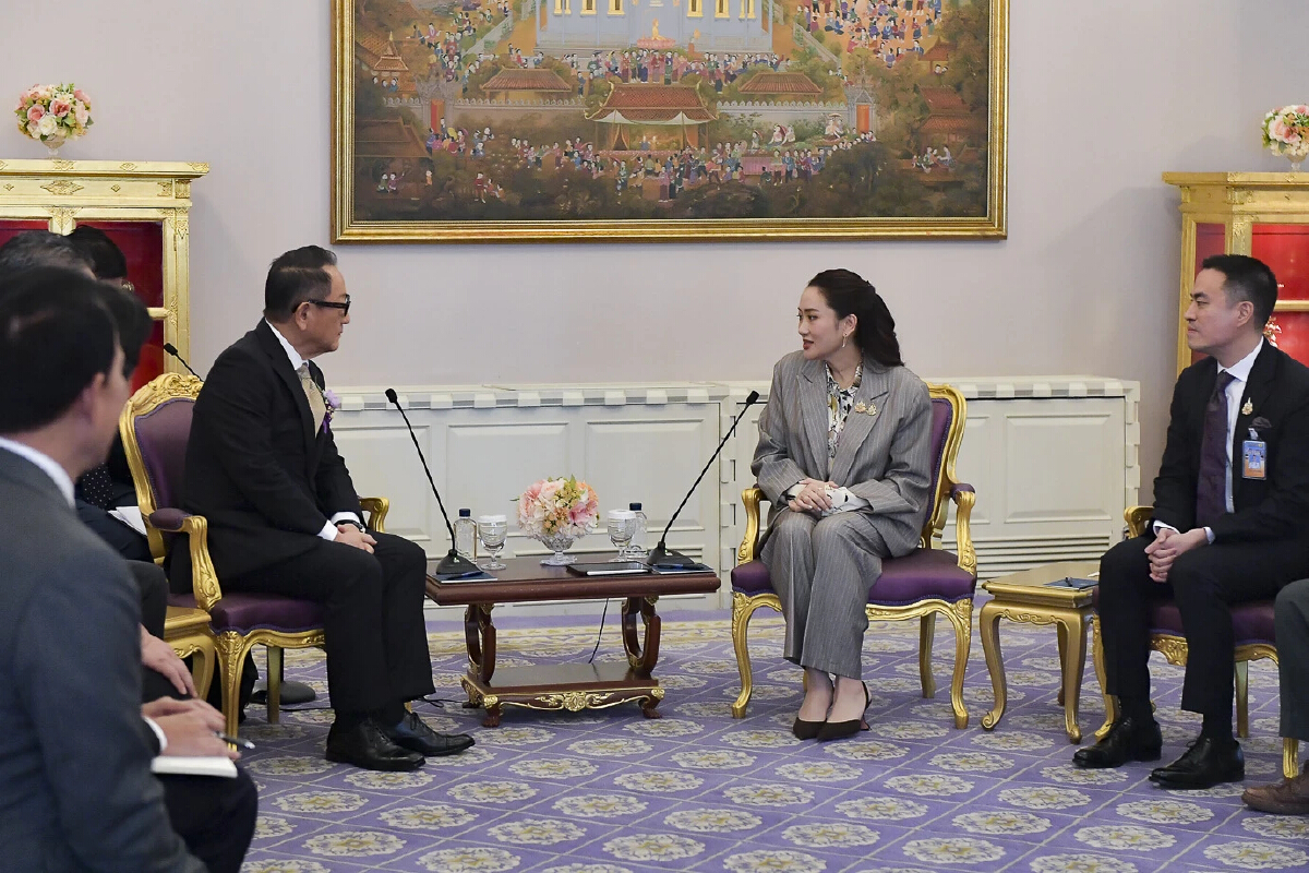 บิ๊กโตโยต้าเยือนไทยพบนายกฯ ให้คำมั่นใช้ไทยเป็นฐานผลิตรถ - อะไหล่ คุณภาพ