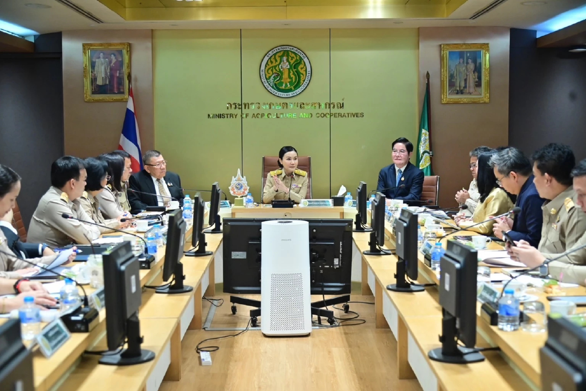 3 รมต.เกษตร ถกสำนักงบฯวางกรอบงบปี 69 เน้น"น้ำ-ดิน-ปัจจัยผลิต"