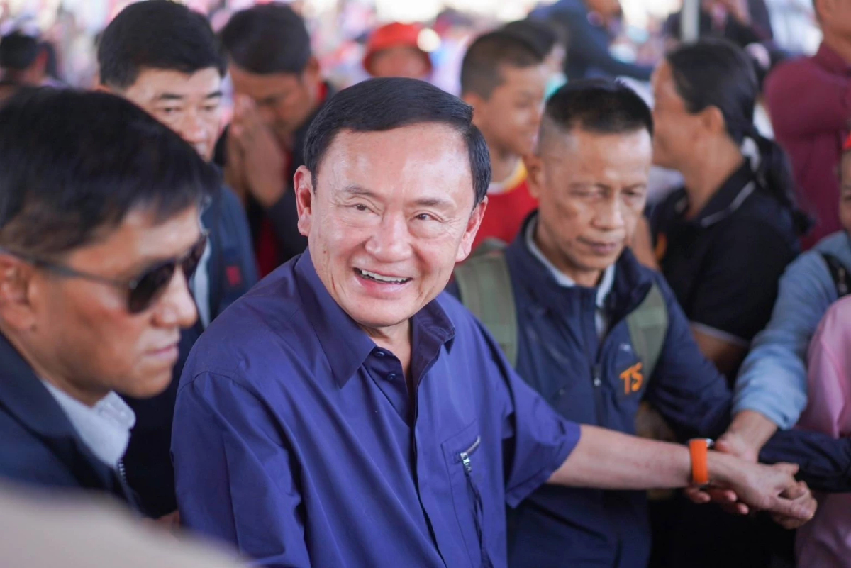 'ทักษิณ'ลั่น พ่อค้ายาเสพติด-แก๊งคอลเซนเตอร์ต้องจบปีนี้ ไม่เก็บไว้ทำพ่อ
