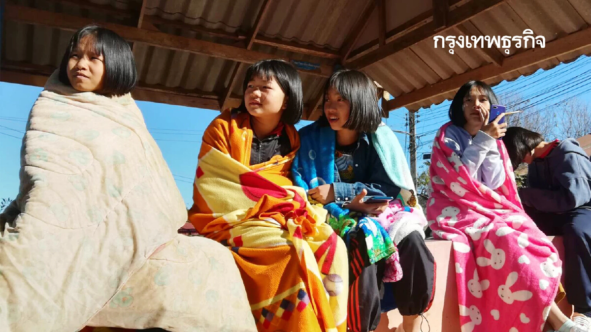สภาพอากาศวันนี้ ไทยตอนบน อากาศเย็นถึงหนาว ลมแรง อีสานหนาวสุด อุณหภูมิลด 5°C