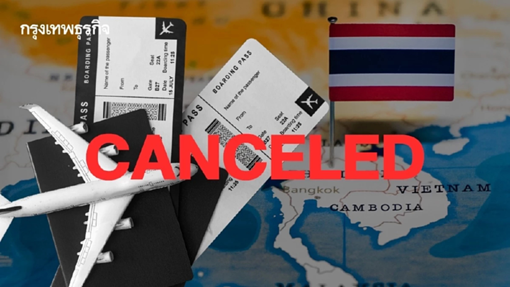 นักท่องเที่ยวจีนยกเลิกเที่ยวบินมาไทย 94% หลังลักพาตัวนักแสดงกดเชื่อมั่น
