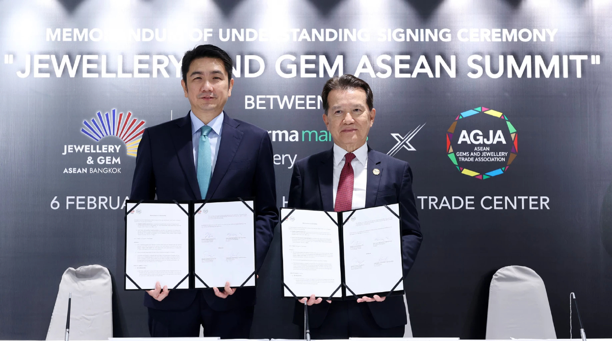 อินฟอร์มา ผนึก AGJA ดันเครื่องประดับไทยและอาเซียนสู่ตลาดโลก